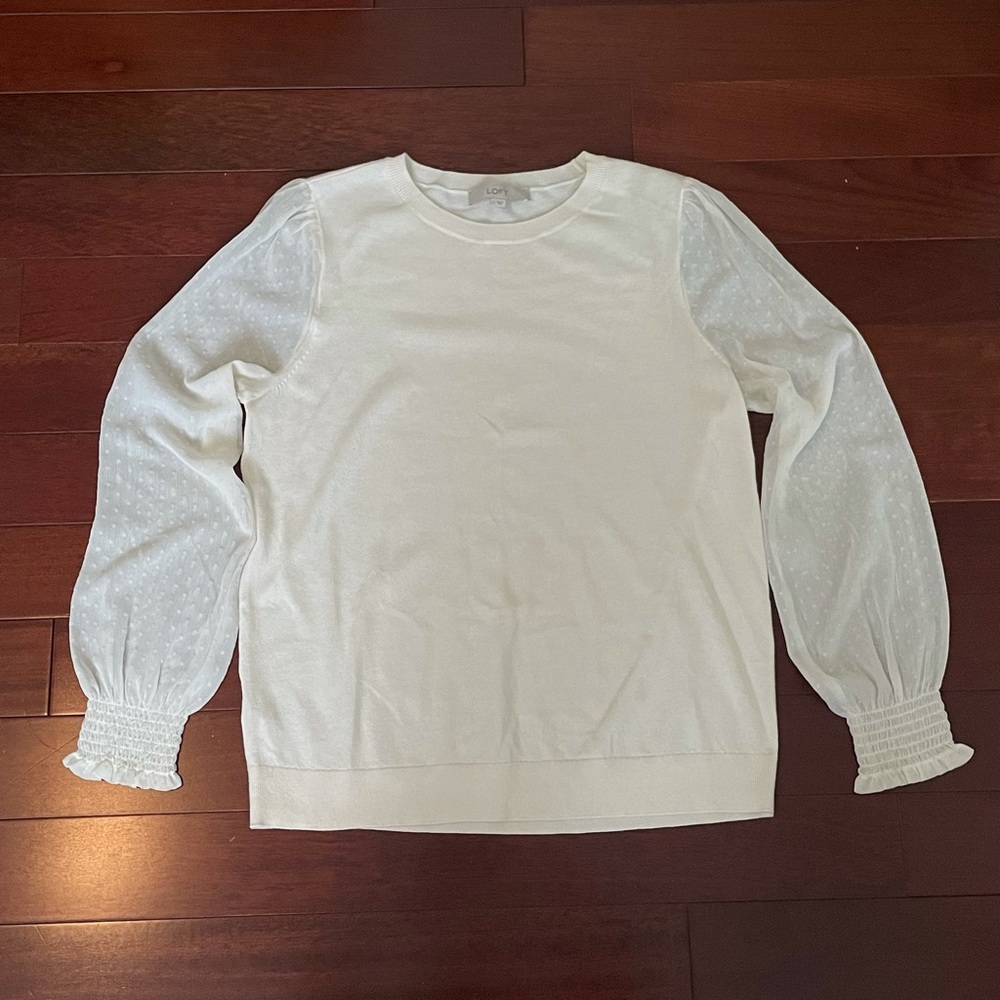 LOFT women’s crewneck size L